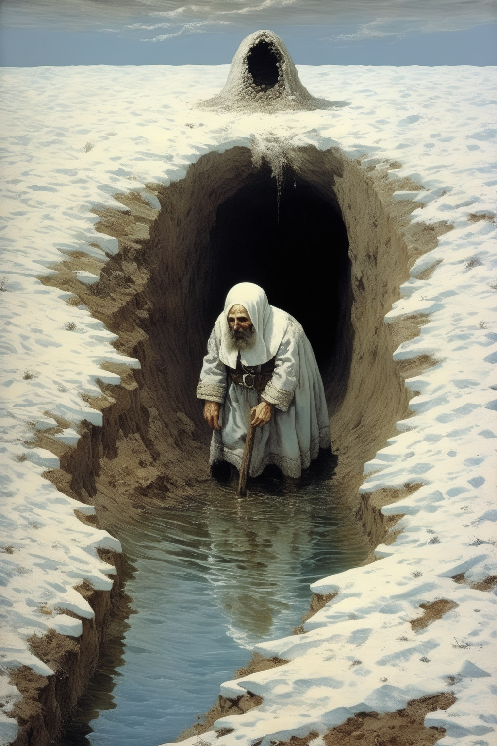 00672-1243462071-_lora_Vasily Vereshchagin Style_1_Vasily Vereshchagin Style - I am buried underneath the water, the soil, the weight of gravity.png